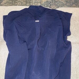 Navy Blue Rafaela oversized scrub top